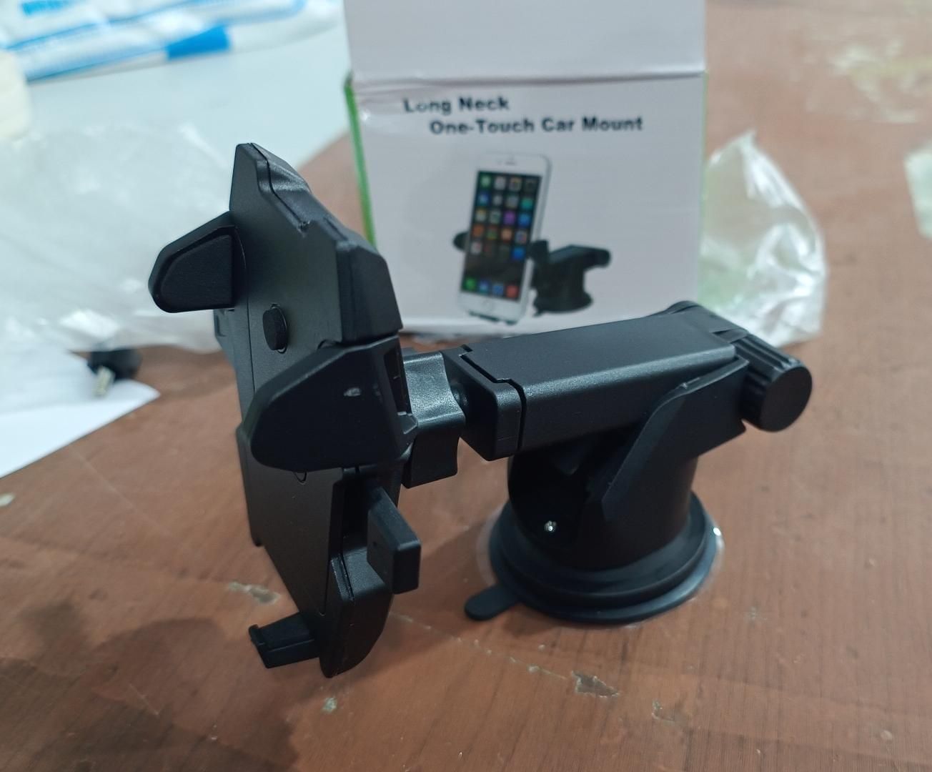 Mobile Holder For Dashboard Black