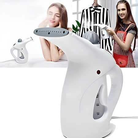 Portable Garment & Facial Steamer | Fast Heat-up, Handy & Travel Ready